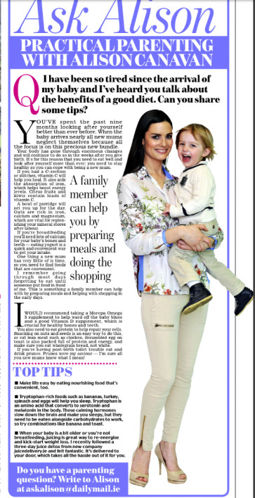 Alison Canavan Press Clipping